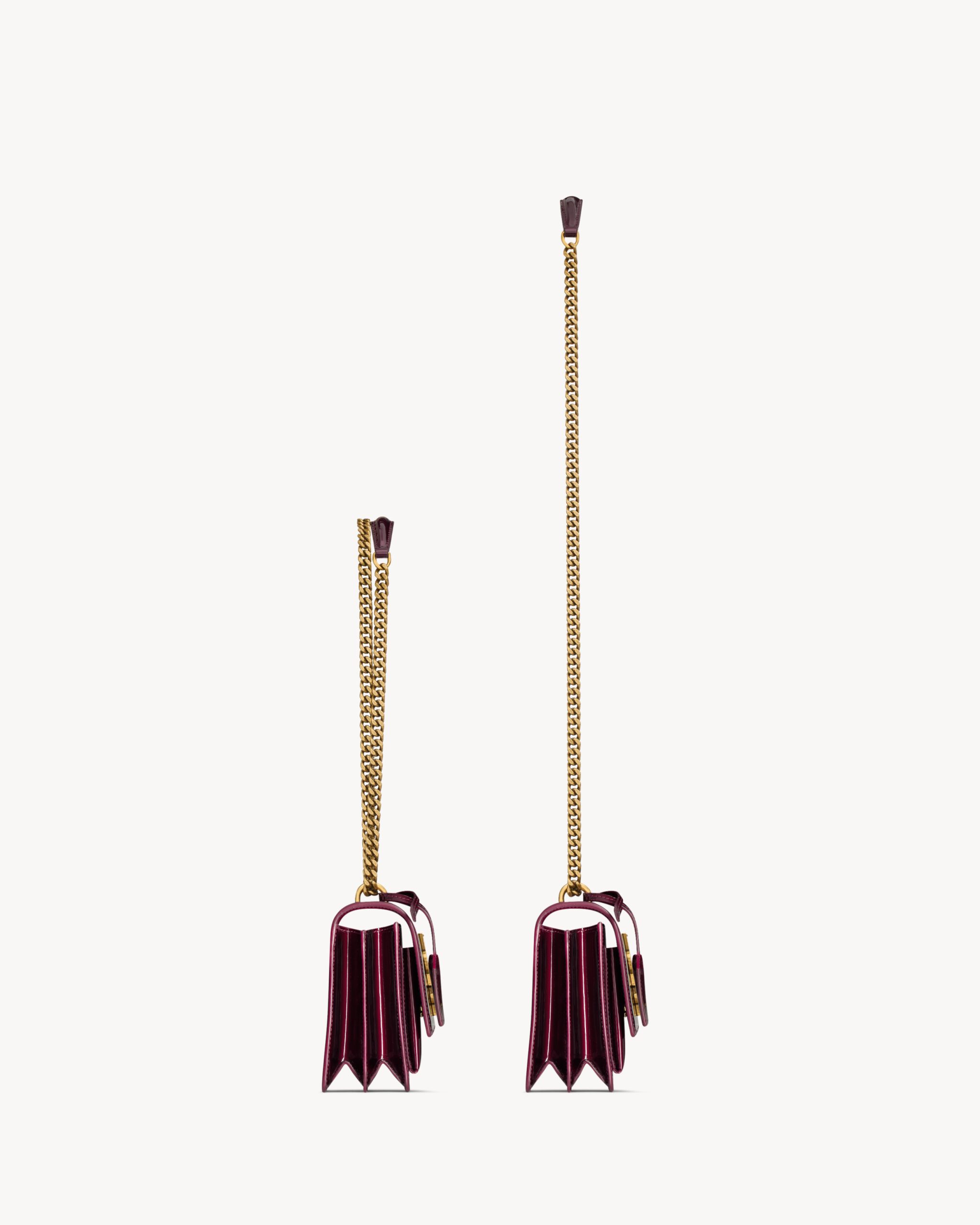 YSL SUNSET small in patent leather - Image 3